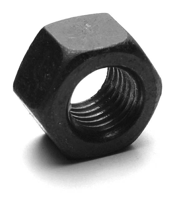 Structural 25 - Plain 3/4"-10 Heavy Hex Nuts 