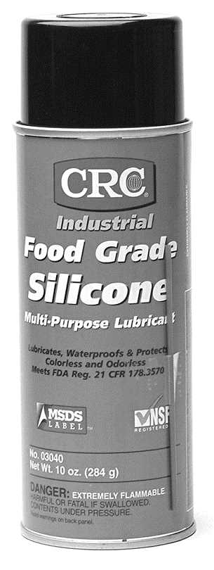 CRC Food Grade Silicone Lubricant 10 oz