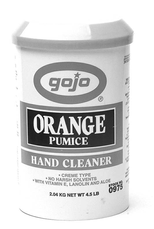 GOJO ORANGE CREAM, 4.5# HAND CLEANER, GOJO ORANGE CREAM, 4.5# HAND CLEANER