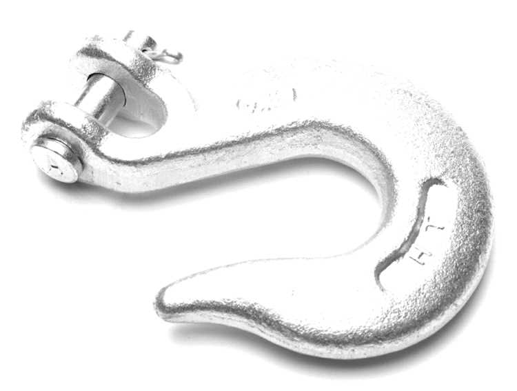 Chain Hooks 5/16 G80 CLEVIS SLIP HOOK ALLOY YELLOW DICHROMATE 5/16