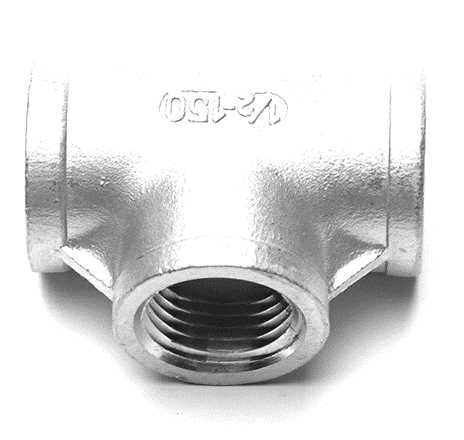 1/2 TEE 316 SS PIPE FITTING | 1/2 TEE 316 SS PIPE FITTING | Weaver ...