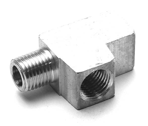 1/4 BRASS STREET TEE PIPE FITTING 1/4 BRASS STREET TEE PIPE FITTING