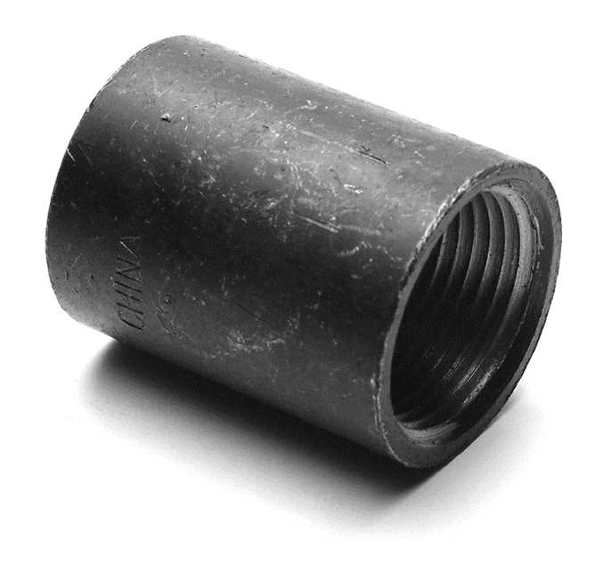 1 1 4 PIPE SMOOTH COUPLING BLACK MERCHANT 1 1 4 PIPE SMOOTH 