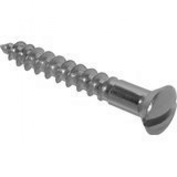 6 X 1 SLT OVAL HD WOOD SCREW ZINC 6 X 1 SLT OVAL HD WOOD SCREW ZINC