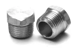 1/4 BRASS CORED HEX PLUG PIPE FITTING