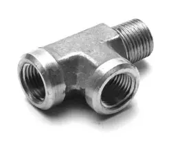 1/8 BRASS FORGED STREET TEE PIPE FITTING