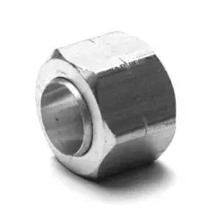 1/4 BRASS CAPTIVE SLEEVE COMPRESSION NUT