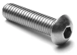 5/16-18 X 2 1/2 BUTTON HD SOC C/S 18-8 SS