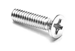 10-32 X 2 1/2 PHIL FLAT HD MACHINE SCREW ZINC