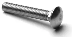 10-24 X 2 CARRIAGE BOLT 18-8 SS