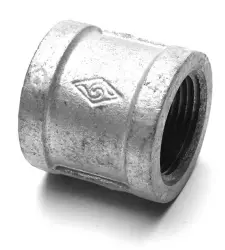 6" PIPE COUPLING GALVANIZED (BANDED)