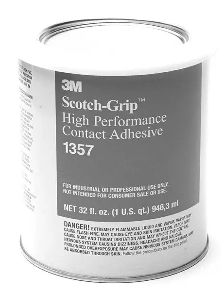 1357 CONTACT ADHESIVE, gal 3M, HIGH PERFORMANCE, 4/CASE