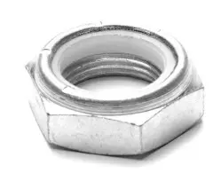 5/8-11 NYLON JAM NUT ZINC