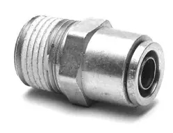 5/32T X 1/16 MPT BRASS DOT PUSH-IN MALE CONNECTOR TUBE FITTING
