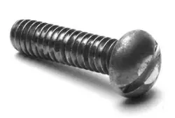 2-56 X 1/4 SLT ROUND HD MACHINE SCREW BRASS