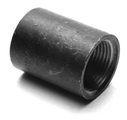8" PIPE SMOOTH COUPLING BLACK (MERCHANT)
