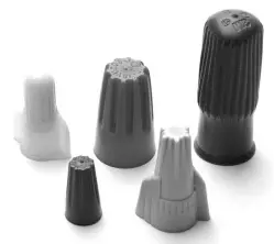 SMALL ORANGE WIRE NUT