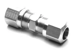 5/8 BRASS DOT AIR BRAKE UNION FOR NYLON TUBING