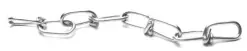 #16 SINGLE JACK CHAIN ZINC 100' /ROLL