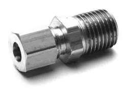 5/16 X 1/2 MPT BRASS MALE ADAPTER COMPRESSION