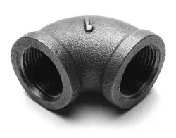 1/4 PIPE 90* ELBOW SCH 80