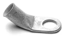 1/0 X 1/2 EYE 45* COPPER LUG TIN PLATED