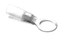 16-14 GA 1/4 EYE INSULATED RING HEAT SHRINK TERMINAL