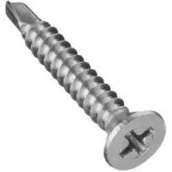 #10 X 3 1/2 PHIL TEK BUGLE DRYWALL SCREW ZINC