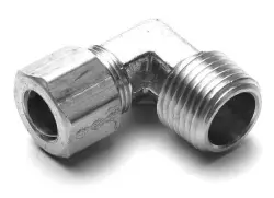 1/4 X 3/8 MPT BRASS MALE ELBOW COMPRESSION